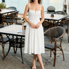 belle poque Summer Dress for Women 2026 Sleeveless Sundress Flowy Wedding Guest Dresses