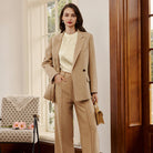 belle poque Womens Long Sleeve Satin Blouse Dressy Casual Business Tops Shirts for Office Work