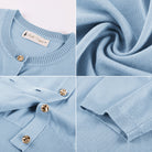 belle poque 2026 Spring Short Sleeve Cardigan Sweater Lightweight Button Up Cardigan